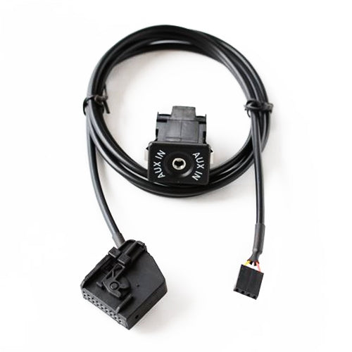 AUX Adapter Switch Plug + Wiring Hardness for Volkswagen Audi MFD2 RNS2 / Ford, Cable Length: 1.5m, For Volkswagen / Audi / Ford
