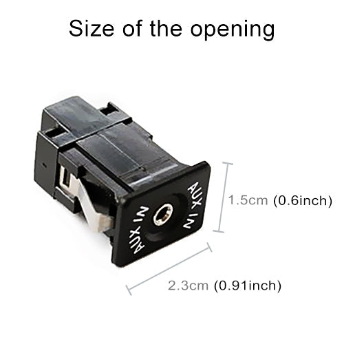 AUX Adapter Switch Plug + Wiring Hardness for Volkswagen Audi MFD2 RNS2 / Ford, Cable Length: 1.5m, For Volkswagen / Audi / Ford