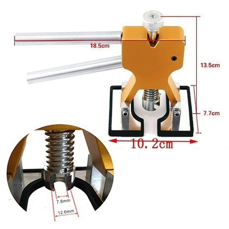 50 in 1 Auto Car Metal PDR Dent Lifter-Glue Puller Tab Hail Removal Paintless Car Dent Repair Tools Kit, with 20W Glue Gun, US Plug or EU Plug, 50 in 1 – Durable Build, Easy to Use