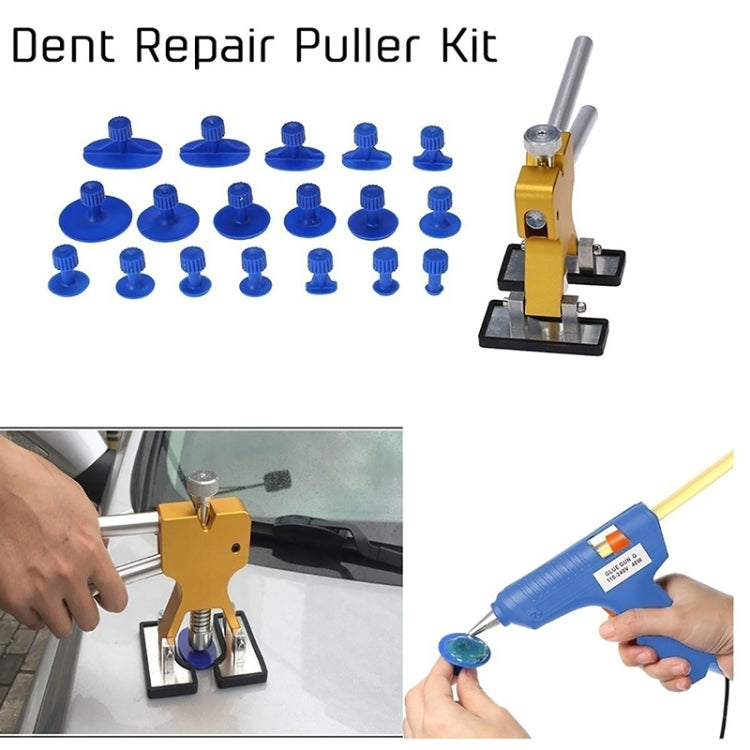 50 in 1 Auto Car Metal PDR Dent Lifter-Glue Puller Tab Hail Removal Paintless Car Dent Repair Tools Kit, with 20W Glue Gun, US Plug or EU Plug, 50 in 1 – Durable Build, Easy to Use