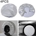 4 PCS Car Auto Wheel Tire Covers, Suitable for The Tire up to 29 inch, 29 inch 29 inch