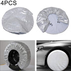 4 PCS Car Auto Wheel Tire Covers, Suitable for The Tire up to 29 inch, 29 inch 29 inch