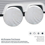 4 PCS Car Auto Wheel Tire Covers, Suitable for The Tire up to 29 inch, 29 inch