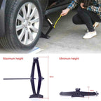 Upright ST-103D Heavy Duty Stabilizer Scissor Jack with Handle Lift Levelers 2000 Pound (1 Ton) Capacity Each - 10 to 35 CM Range, 1T Jack with Handle