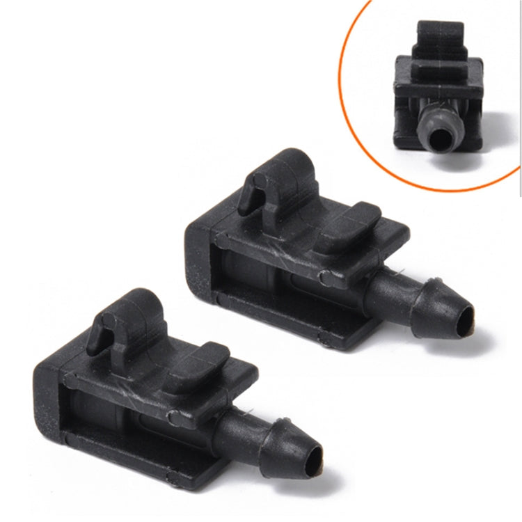 2 PCS Windshield Washer Wiper Jet Water Spray Nozzle Buckle 8200082347 for 2005-2007 Renault Megana 2, For 2005-2007 Renault Megana 2 For 2005-2007 Renault Megana 2