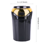 2 in 1 Universal Car Detachable Electronic Cigarette Lighter + Trash Rubbish Bin Ashtray