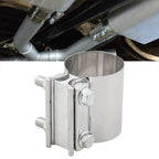 3 inch Car Turbo Exhaust Downpipe Stainless Steel Lap Joint Band Clamp, 3 inch 3 inch