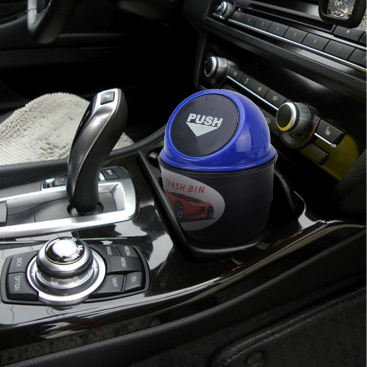 Multifunctional Portable Car Trash Rubbish Bin Ashtray Drink Bottle Cup Holder Tidy Organizer, Size: 170 x 98 x 67 mm – Durable Build, Easy to Use Blue