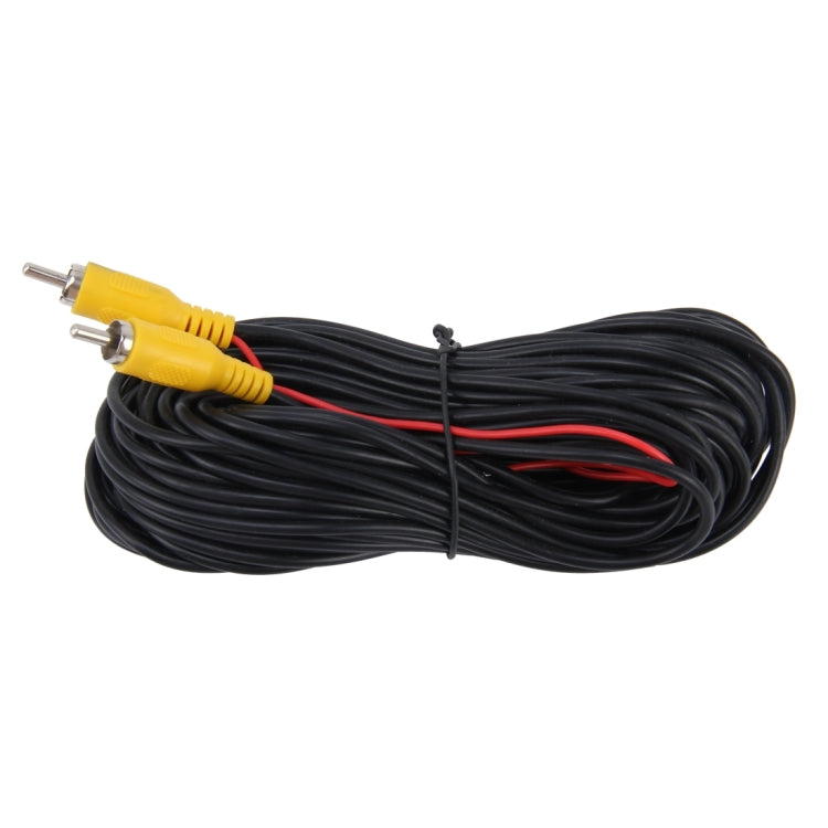 Car Reverse Rear View Parking Camera Video Cable With Detection Wire, Cable Length: 15m, Cable Length: 15m Cable Length: 15m