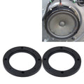 2 PCS 4 inch Car Auto ABS Loudspeaker Base Protection Hollow Cover Holder Mat, Inner Diameter: 10cm, 10cm 10cm