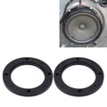 2 PCS 5 inch Car Auto ABS Loudspeaker Base Protection Hollow Cover Holder Mat, Inner Diameter: 12.5cm, 12.5cm 12.5cm