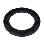 2 PCS 5 inch Car Auto ABS Loudspeaker Base Protection Hollow Cover Holder Mat, Inner Diameter: 12.5cm, 12.5cm
