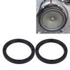 2 PCS 6.5 inch Car Auto ABS Loudspeaker Base Protection Hollow Cover Holder Mat, Inner Diameter: 14.5cm, 14.5cm 14.5cm