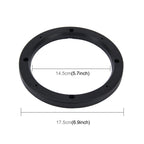 2 PCS 6.5 inch Car Auto ABS Loudspeaker Base Protection Hollow Cover Holder Mat, Inner Diameter: 14.5cm, 14.5cm