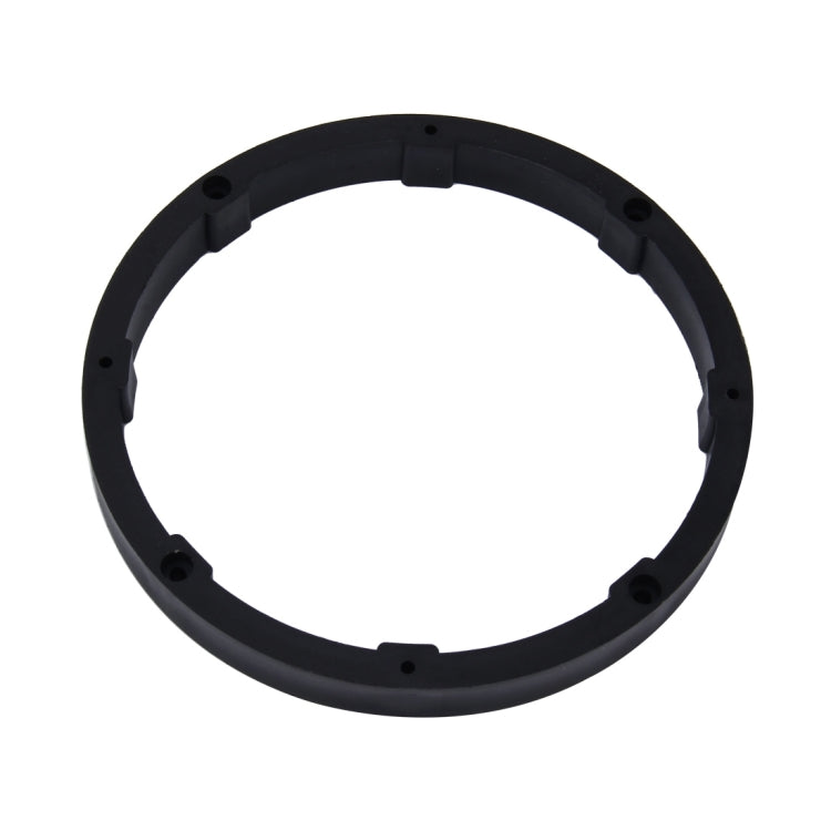 2 PCS 6.5 inch Car Auto ABS Loudspeaker Base Protection Solid Cover Holder Mat, Inner Diameter: 14.5cm, Universal 6.5 inch