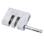 Car Auto Stainless Steel Anti-theft Clutch Lock Car Brake Safety Lock Tool Accelerator Pedal Lock with Keys Suitable for Clutch Height Under 19.5cm, Clutch Height Under 19.5cm