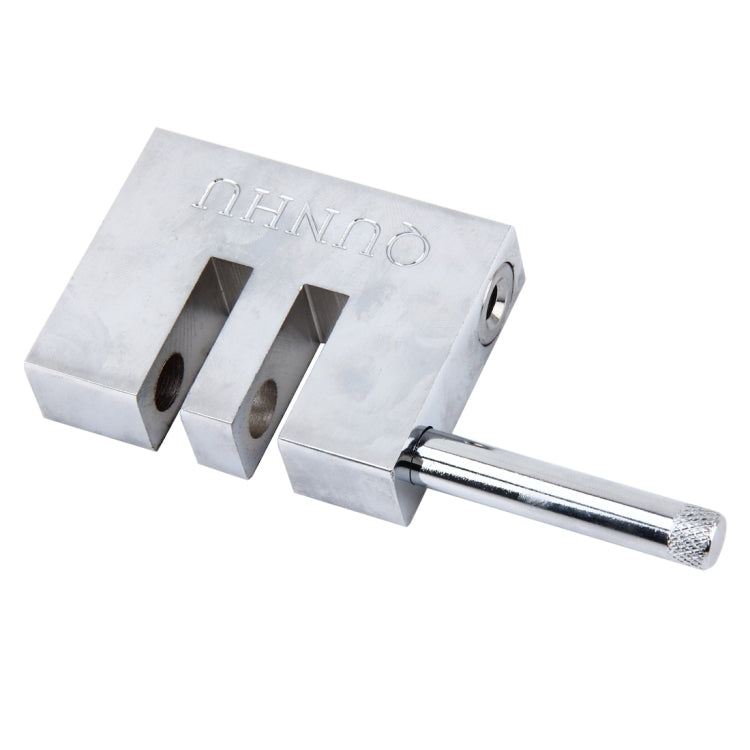 Car Auto Stainless Steel Anti-theft Clutch Lock Car Brake Safety Lock Tool Accelerator Pedal Lock with Keys Suitable for Clutch Height Under 19.5cm, Clutch Height Under 19.5cm