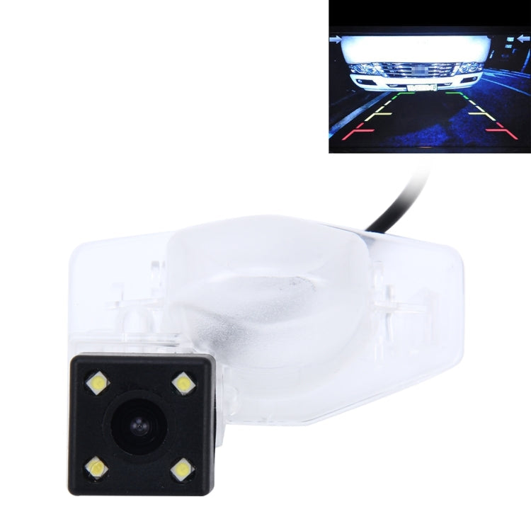 656x492 Effective Pixel NTSC 60HZ CMOS II Waterproof Car Rear View Backup Camera With 4 LED Lamps (for Nissan LIVINA 2011-2013 Version), For Honda Fit 2008-2013 Version For Honda Fit 2008-2013 Version CMS6629A
