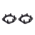 1 Pair H7 LED Headlight Bulb Retainers Holder Adapter for Mazda 3/5/6 M3/M5/M6 – Durable Build, Easy to Use, For M3