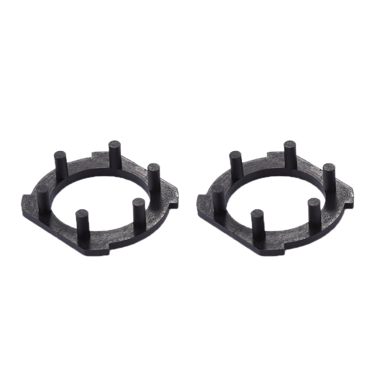 1 Pair H7 LED Headlight Bulb Retainers Holder Adapter for Mazda 3/5/6 M3/M5/M6 – Durable Build, Easy to Use, For M3