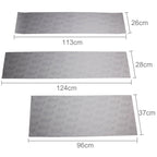 3 PCS SUV Body Decorative Strip Brand Car Streamline Shining Sticker For Honda CRV Nissarl X-Trail/Qashqai/Murano series, Strip Brand Car Streamline Shining Sticker