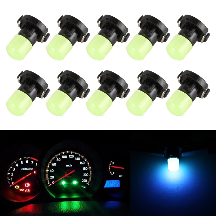 10 PCS 2W T3 Wedge Instrument Panel LED Light Dashboard Gauge Cluster Indicator Lamp Bulb, 2W T3, T3 – Durable Build, Easy to Use 2W T3 Ice Blue Light