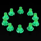 10PCS 2W T4.2 Wedge Instrument Panel LED Light Dashboard Gauge Cluster Indicator Lamp Bulb, 2W T4.2, T4.2 – Durable Build, Easy to Use 2W T4.2 Green Light