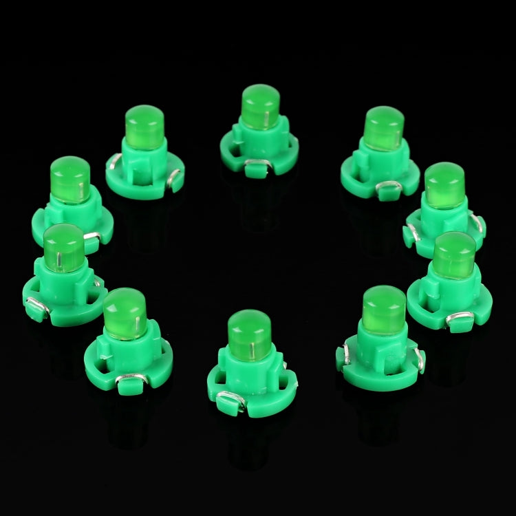 10PCS 2W T4.2 Wedge Instrument Panel LED Light Dashboard Gauge Cluster Indicator Lamp Bulb, 2W T4.2, T4.2 – Durable Build, Easy to Use 2W T4.2 Green Light