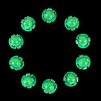 10PCS 2W T4.2 Wedge Instrument Panel LED Light Dashboard Gauge Cluster Indicator Lamp Bulb, 2W T4.2, T4.2 – Durable Build, Easy to Use