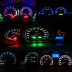10PCS 2W T4.7 Wedge Instrument Panel LED Light Dashboard Gauge Cluster Indicator Lamp Bulb, 2W T4.7, 2W T4.7