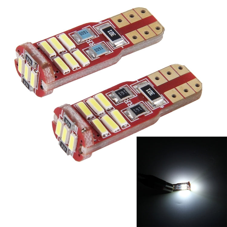 2PCS T10 2W 100LM 6000K 12 SMD-4014 LEDs Car Clearance Lights Lamp, DC 12V, 12 SMD-4014 LEDs 12 SMD-4014 LEDs