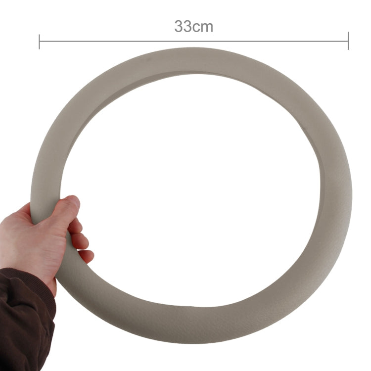 Crocodile Texture Universal Rubber Car Steering Wheel Cover For 34-48cm Wheel – Durable Build, Easy to Use