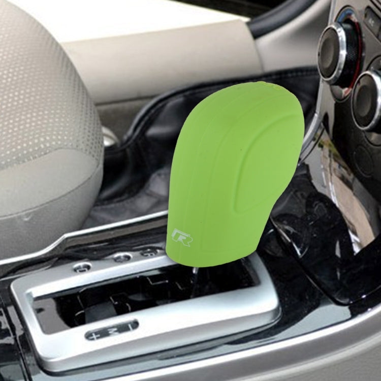 Rubber Car Hand Brake Head Cover Shift Knob Gear Stick Cushion Cover Car Accessory Interior Decoration Pad, Shift Knob Cover(Black), Shift Knob Cover(Grey), Shift Knob Cover(Khaki), Shift Knob Cover(Light Green), Shift Knob Cover(Purple)... – Durable... Shift Knob Cover(Light Green) Light Green