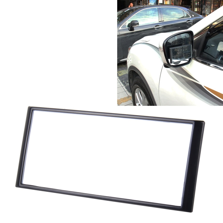 3R-145 Car Blind Spot Rear View Wide Angle Mirror, Size: 14.5cm × 6.3cm, 3R-145 (Black) 3R-145 (Black)