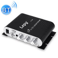 Car 2.1CH HIFI Subwoofer Amplifier Audio, Support MP3 Black