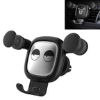 Big Eyes Pattern Gravity Cartoon Air Vent Car Mount Phone Holder, Big Eyes(Black), Big Eyes(Silver) – Durable Build, Easy to Use Big Eyes(Black) Black