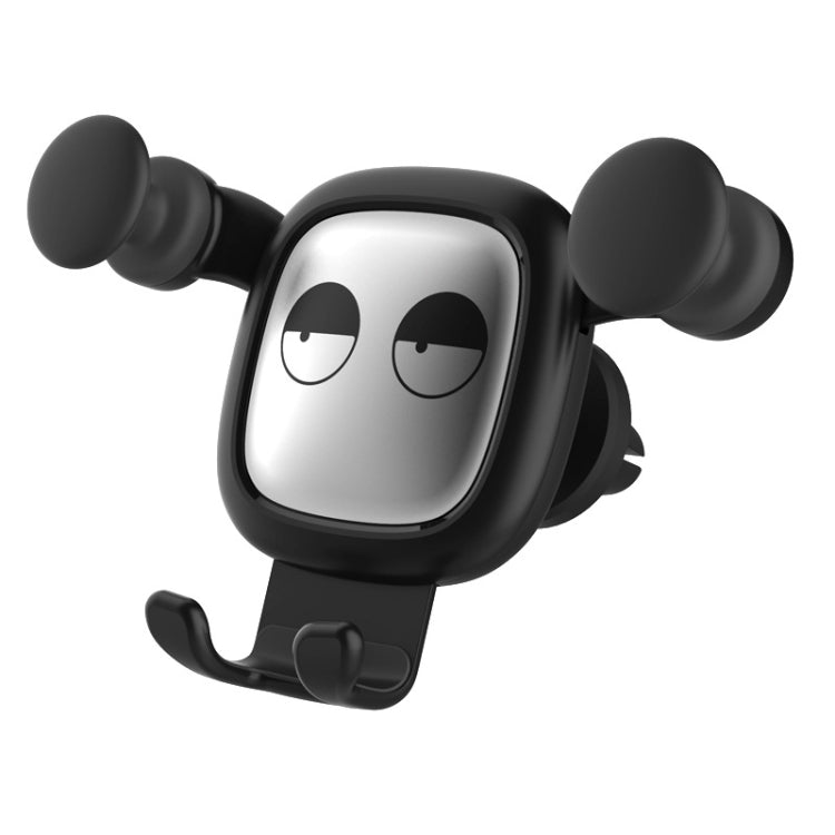 Big Eyes Pattern Gravity Cartoon Air Vent Car Mount Phone Holder, Big Eyes(Black), Big Eyes(Silver) – Durable Build, Easy to Use