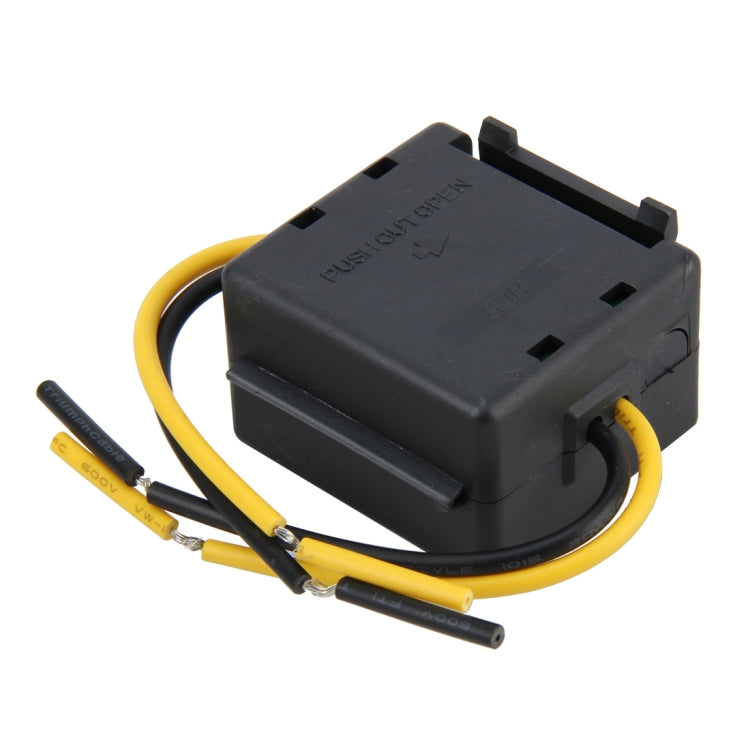DC 24V to 12V Car Power Step-down Transformer, Rated Output Current: 3A, 3A Car Power Step-down Transformer – TPU