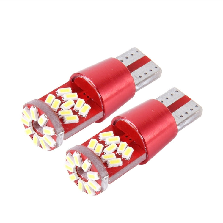 2 PCS T10 5W 27 SMD-3014 LEDs Car Clearance Light Lamp, DC 12V, 27 SMD-3014 LEDs, T10+5W Blue Light – Durable Build, Easy to Use