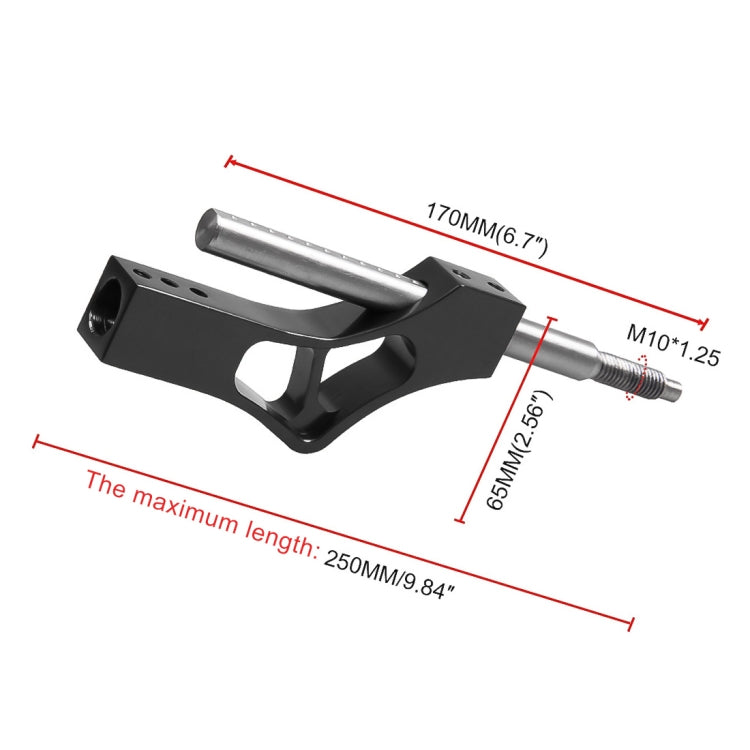 Car Modification Heightening Gear Shifter Extension Rod Adjustable Height Adjuster Lever Shift Lever with Adapters for Honda – Durable Build, Easy to Use