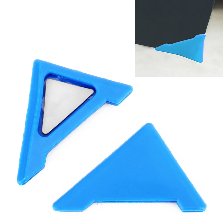 Universal Car Body Silicone Anti-collision Sticker Door corner Protector, Black, Blue, Red, White – Durable Build, Easy to Use Blue Blue