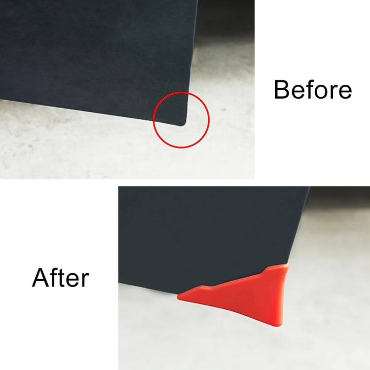 Universal Car Body Silicone Anti-collision Sticker Door corner Protector, Black, Blue, Red, White – Durable Build, Easy to Use