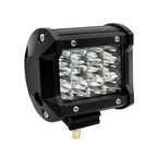 4 inch Three Rows Led Light Bar Modified Off-road Lights Roof Light Bar IP67 Waterproof 9W Condenser 6000K 5500LM LED Spotlight Light Searchlight Car LED Work Lights, DC 10-48V, Spot+36W – Waterproof