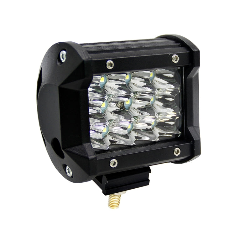 4 inch Three Rows Led Light Bar Modified Off-road Lights Roof Light Bar IP67 Waterproof 9W Condenser 6000K 5500LM LED Spotlight Light Searchlight Car LED Work Lights, DC 10-48V, Spot+36W – Waterproof