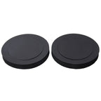 2 PCS Car Sound Insulation Speaker Soundproof Cotton with Self Adhesive Car Sound Insulation Cotton, Outer Diameter : 19.5 cm, Inner Diameter: 14.3 cm, Car Speaker Soundproof Cotton