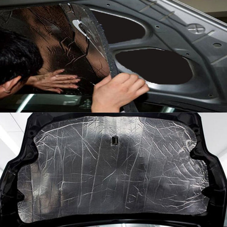Car Hood Engine Noise Insulation Cotton Heat Waterproof Self Adhesive Car Heat Sound Insulation Cotton, Size: 1m x 1.4m x 5mm, Size: 1m x 1.4m x 5mm – Waterproof