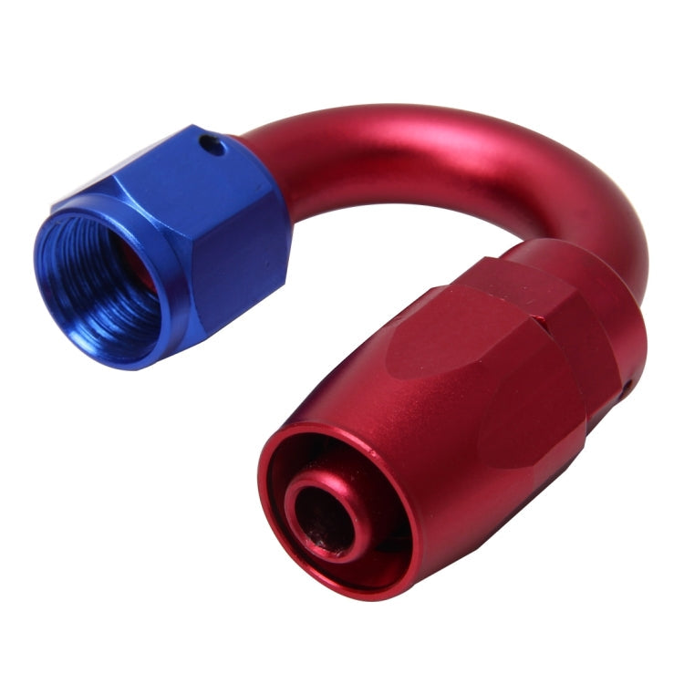 Pipe Joints 180 Degree Swivel Oil Fuel Fitting Adaptor Oil Cooler Hose Fitting Aluminum Alloy AN6 Curved Fitting Car Auto Accessories, 180 Degree AN6 – Aluminum Alloy