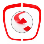 Car Auto Steering Wheel Decorative Ring Cover Trim Sticker Decoration for Audi