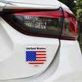 Car-Styling Semicircle Shape USA Flag Pattern Random Decorative Sticker, USA Flag Semicircle Shape USA Flag Semicircle Shape