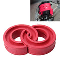 2 PCS Car Auto C Type Shock Absorber Spring Bumper Power Cushion Buffer, Spring Spacing: 27mm, Colloid Height: 50mm(Red), C Type(Spring Spacing: 27mm, Height: 50mm) C Type(Spring Spacing: 27mm, Height: 50mm)